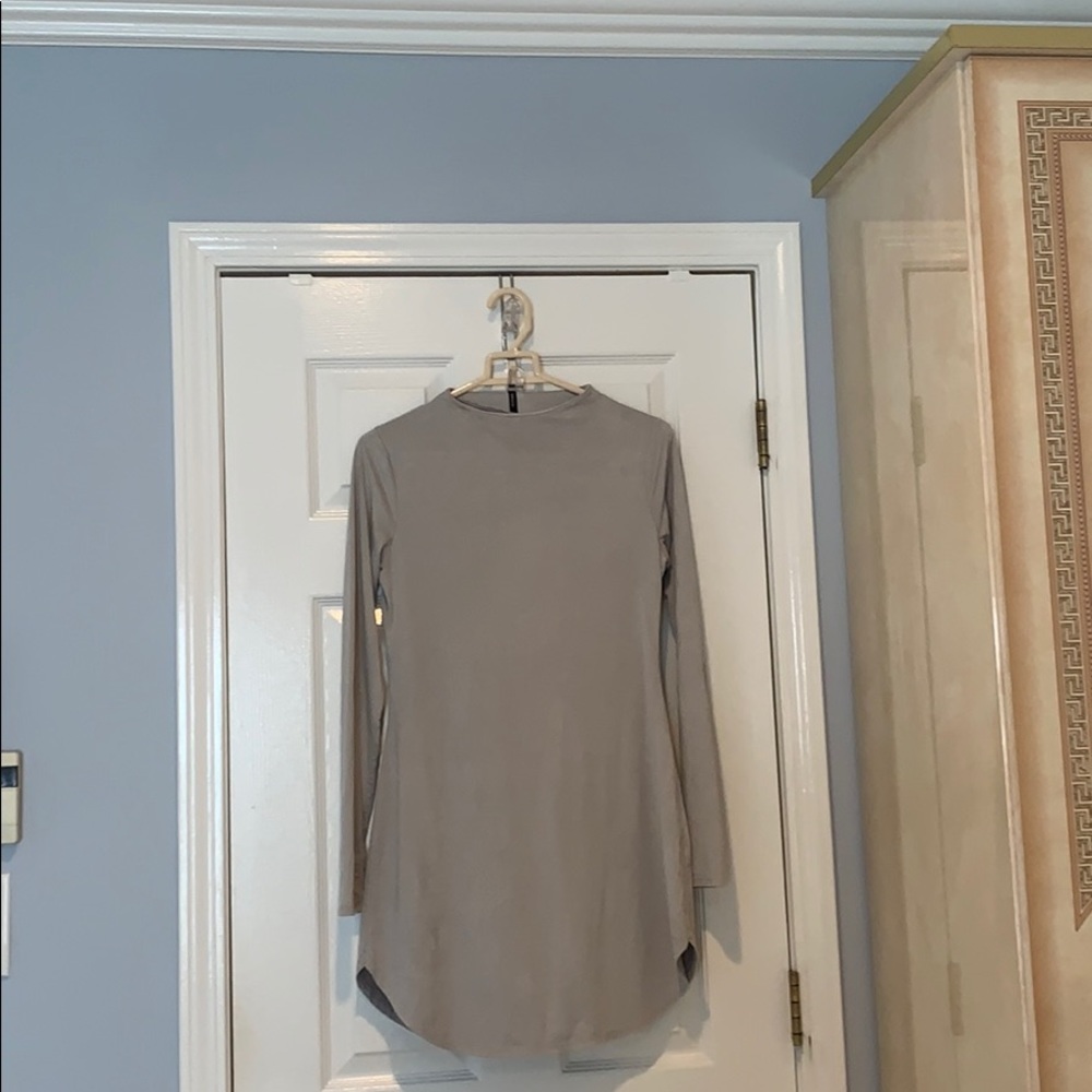 Blanc shirt dress